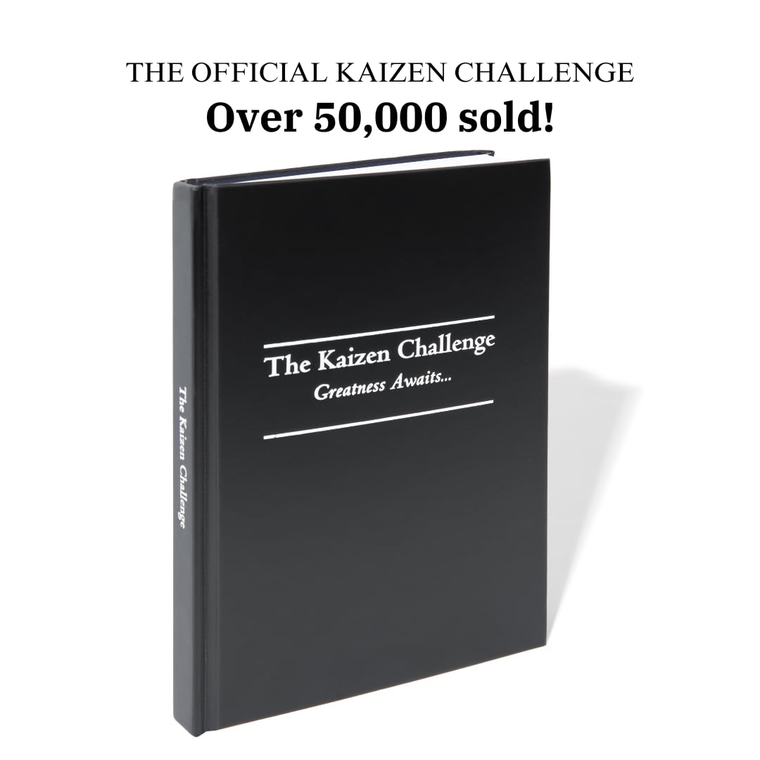 Kaizen Challenge - Self Improvement Journal for Men & Women - Daily Planner and Habit Tracker for Productivity, Discipline, and Mental Health - 20 Week Life Planner Journal