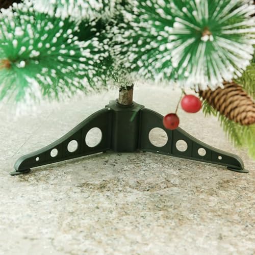 Christmas Tree Stand Plastic Christmas Tree Legs Replacement Artificial Xmas Tree Base Holder Artificial Tree Replacement Stand Plastic Base Stand Holder for Xmas Trees 10/12/15/20cm (AG, 12cm)