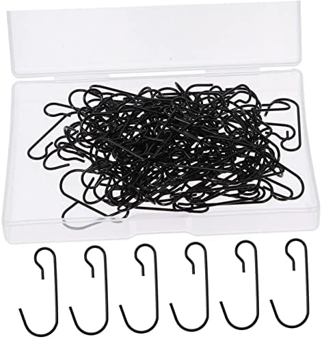 Cabilock 120pcs Christmas Fireplace Hanging Hooks Stocking Holders for Ornaments Design Flexible and Decoration Hangers for Tree and Mantel
