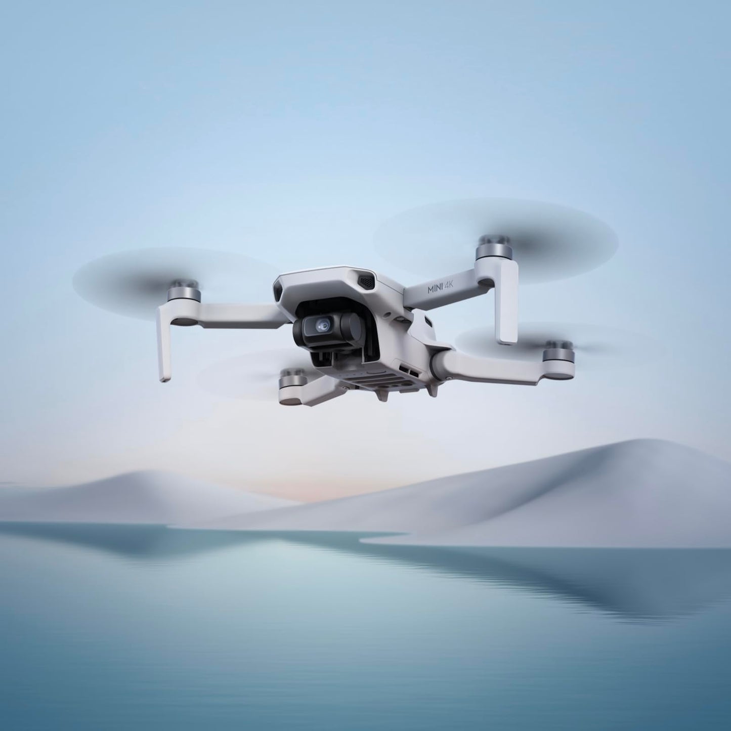 DJI Mini 4K, Drone with 4K UHD Camera for Adults, Under 249 g, 3-Axis Gimbal Stabilization, 10km Video Transmission, Auto Return, Wind Resistance, 1 Battery for 31-Min Max Flight Time