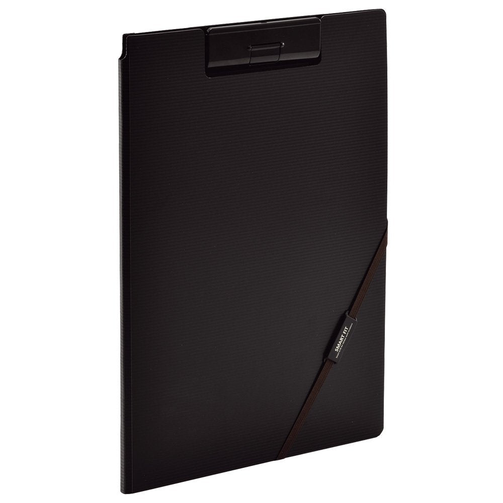 LIHIT LAB F7560-24 Binder Clip File, Multifunction, A4, Black