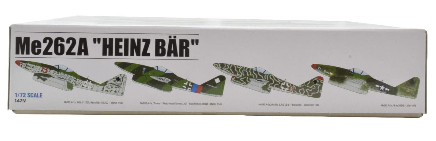 Premium Hobbies Me262A Heinz Bar 1:72 Plastic Model Airplane Kit 142V