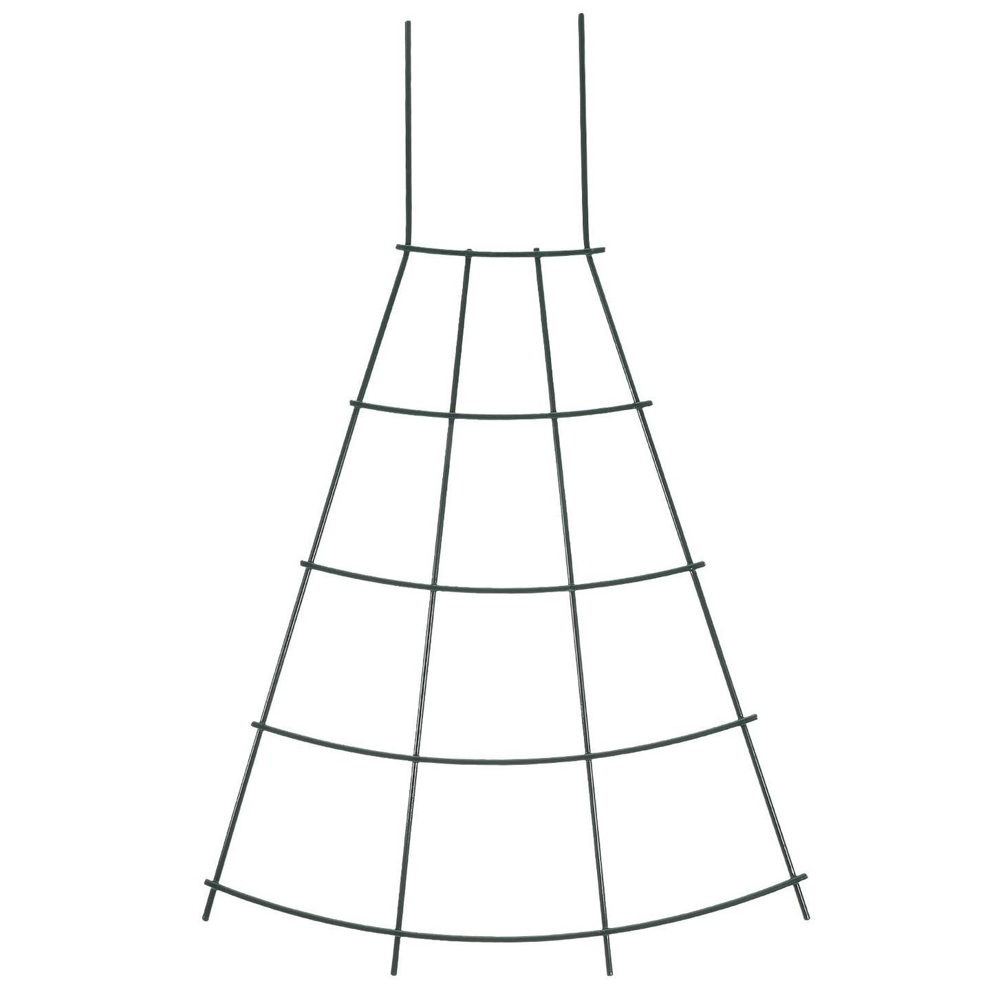 Operitacx Garden Trellis Plant Climbing Rack for Indoor and Outdoor Use, Metal Vine Climbing Support with Fixed Stakes for Potted Plants and Garden Vegetables