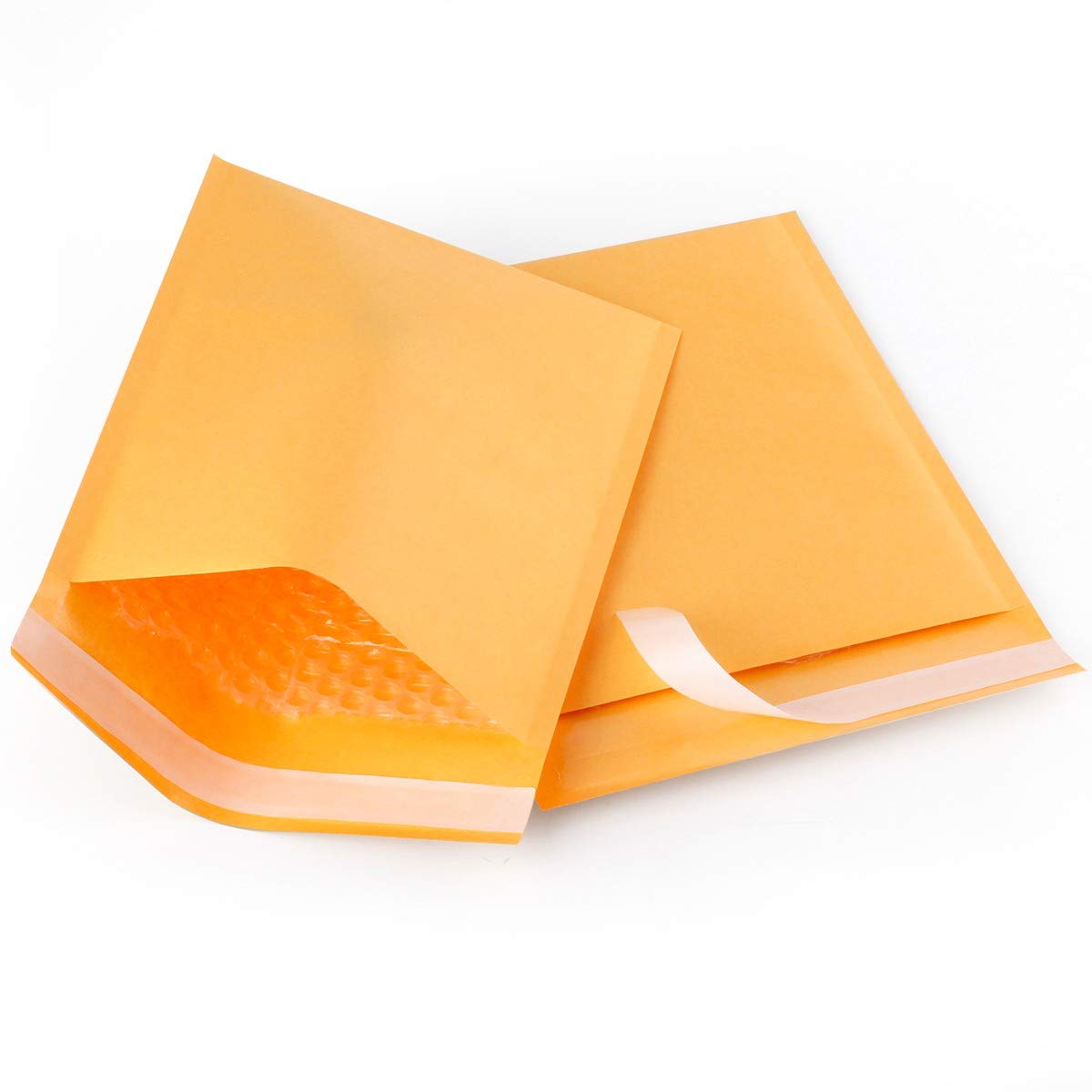 PackageZoom #000 4x8 Padded Envelopes Kraft Bubble Mailer Shipping Envelopes 500 Pack