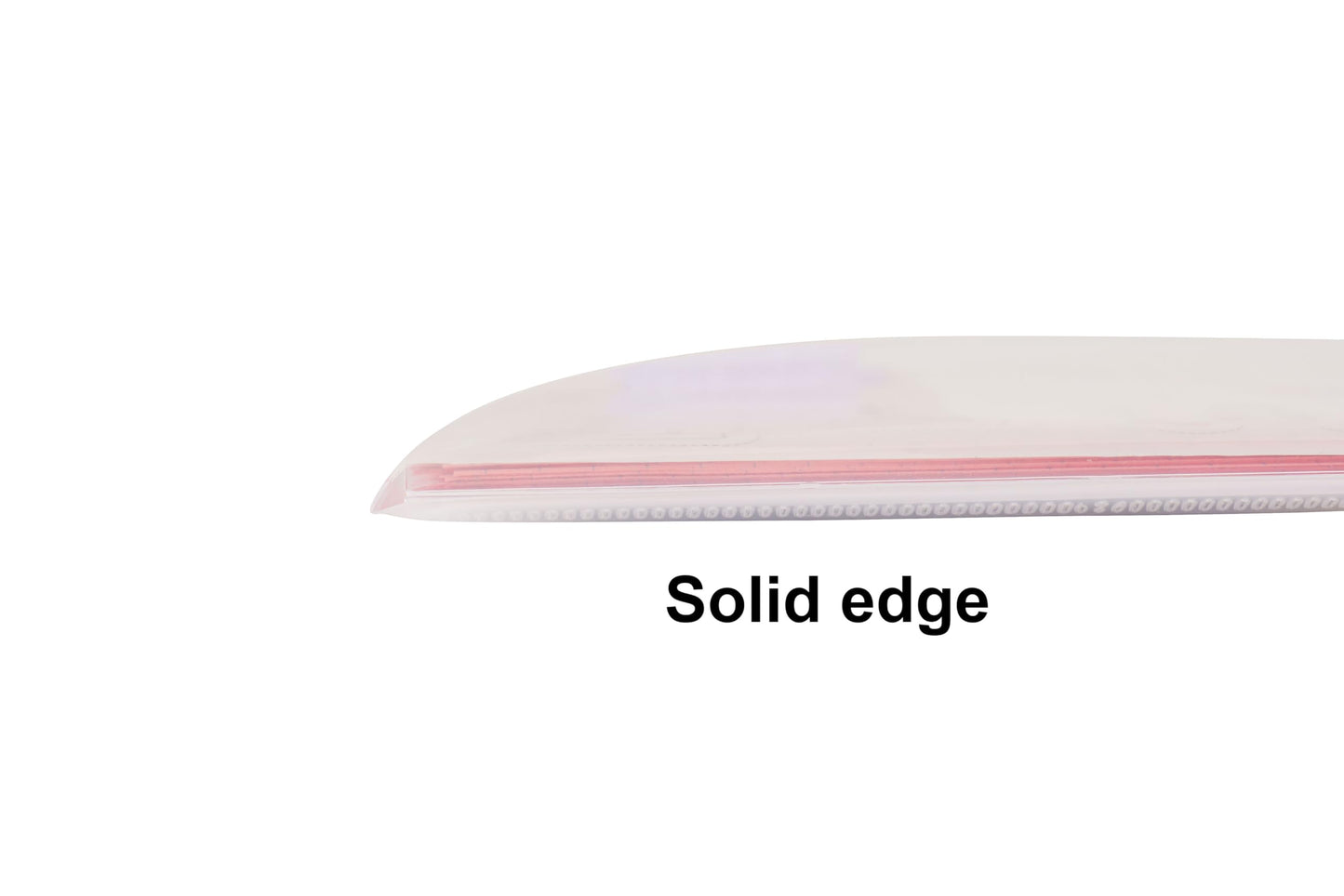 YESSART 7 x 7 Square Clear Plastic Envelopes Die Cut Stencil Storage Holder 20 Pack Hook Loop Closure