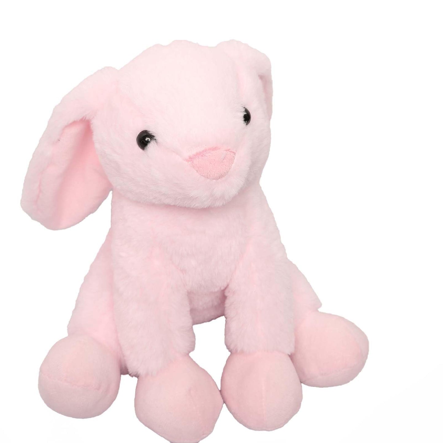 YCEDC Soft Plush Pink Bunny Rabbit, 10 Inch Small Stuffed Animal Toy, Kids Gift