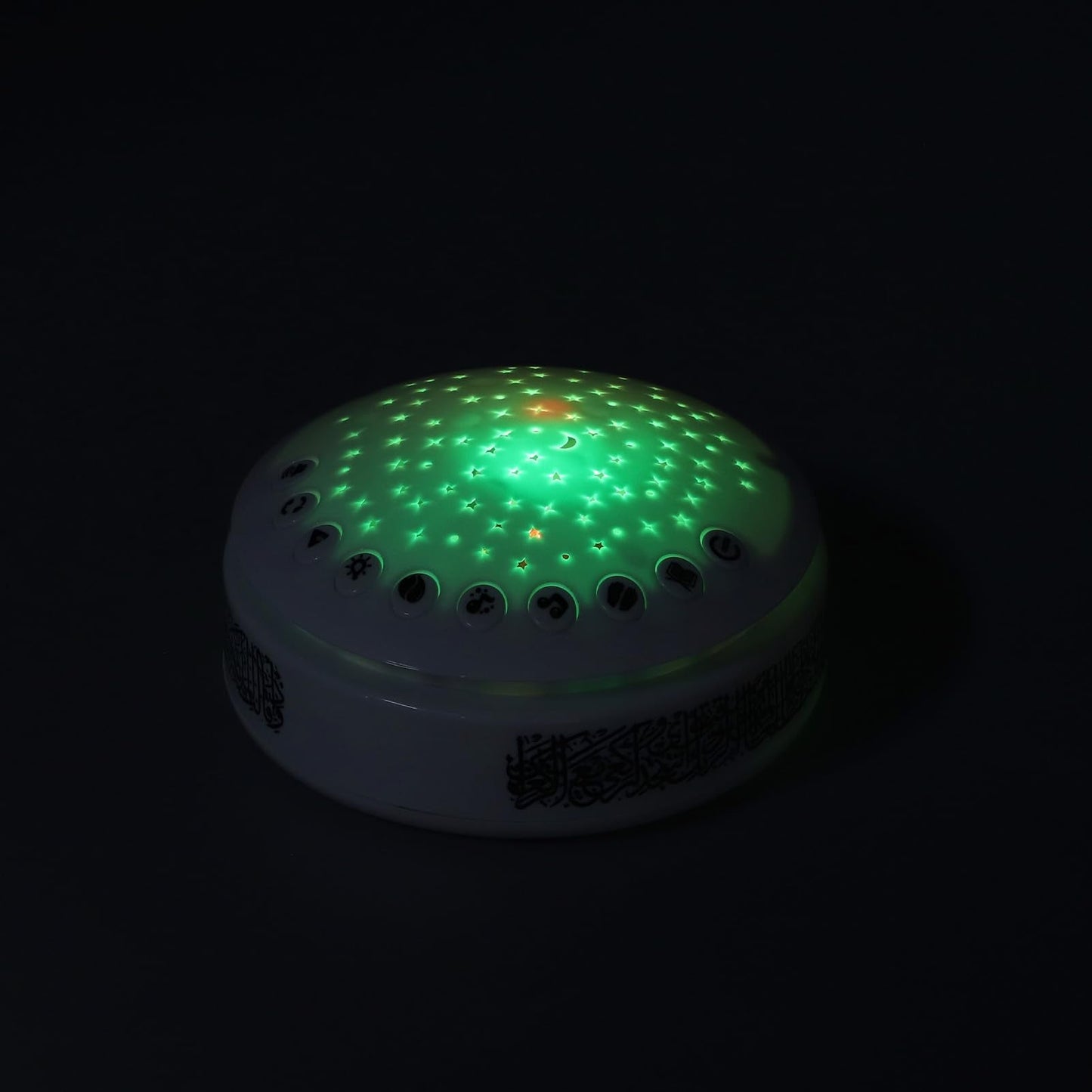 Generic Kids Sound Machine with Night Light Projector Adjustable Volume Baby Star Projector for Soothing Nursery Rhymes ABS Material 10.5 X 10.5 X 4cm