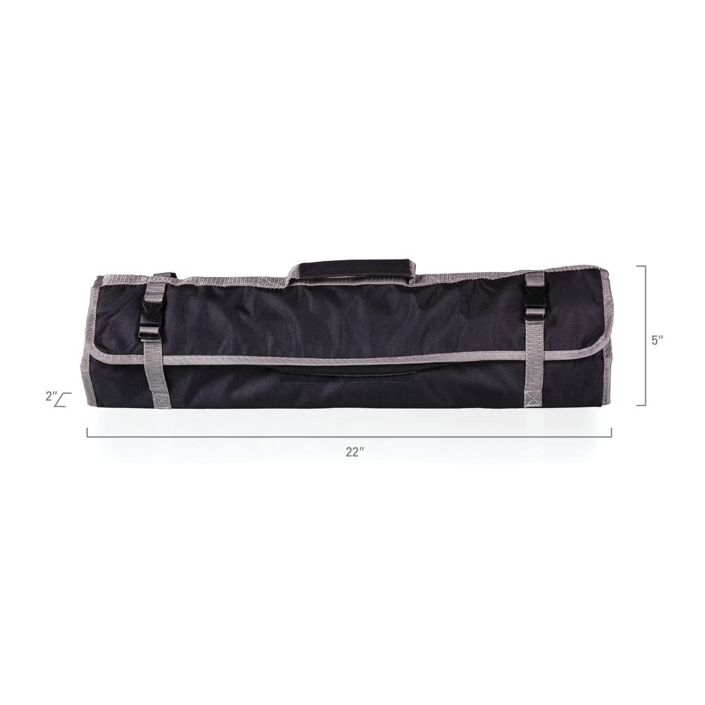 NFL Dallas Cowboys BBQ Tote with Digital Print (3 Piece), One Size, Black