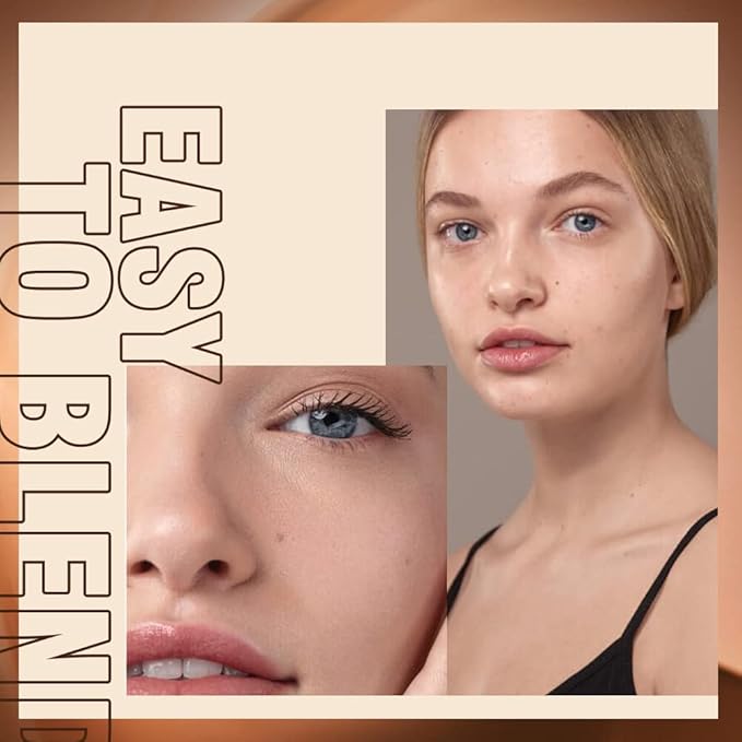 Full Coverage Concealer Cream Makeup, Waterproof Matte Smooth Concealer Corrector Long Lasting for Dark Spot Under Eye Circles Cover, 6g/0.2Oz (#40 Natural)