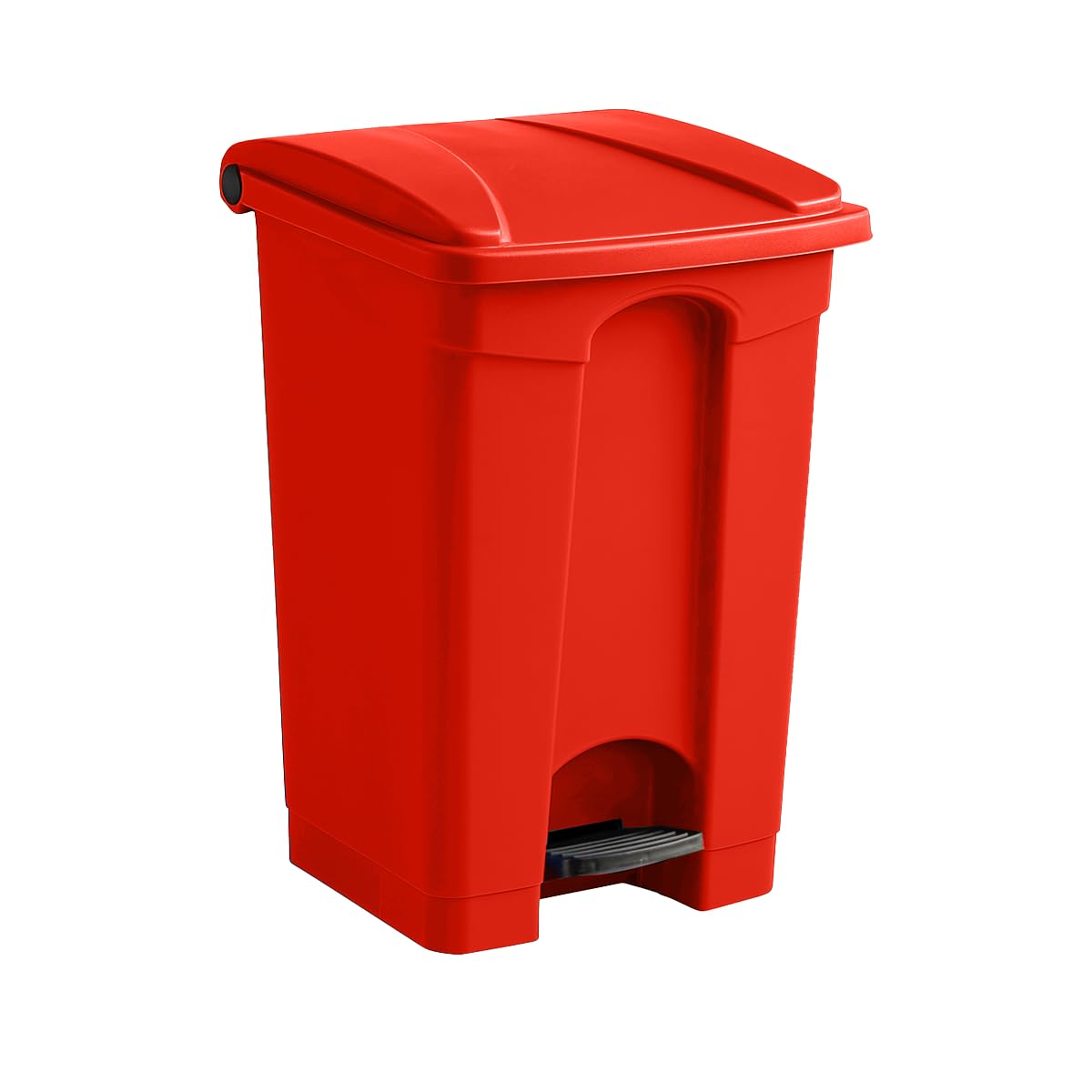 Zedfire [Red] Step-On 12-Gallon Trash Can - Compatible with Biohazard Waste Bags, Ideal for Medical/Lab/Hospital Use (12 Gallon)