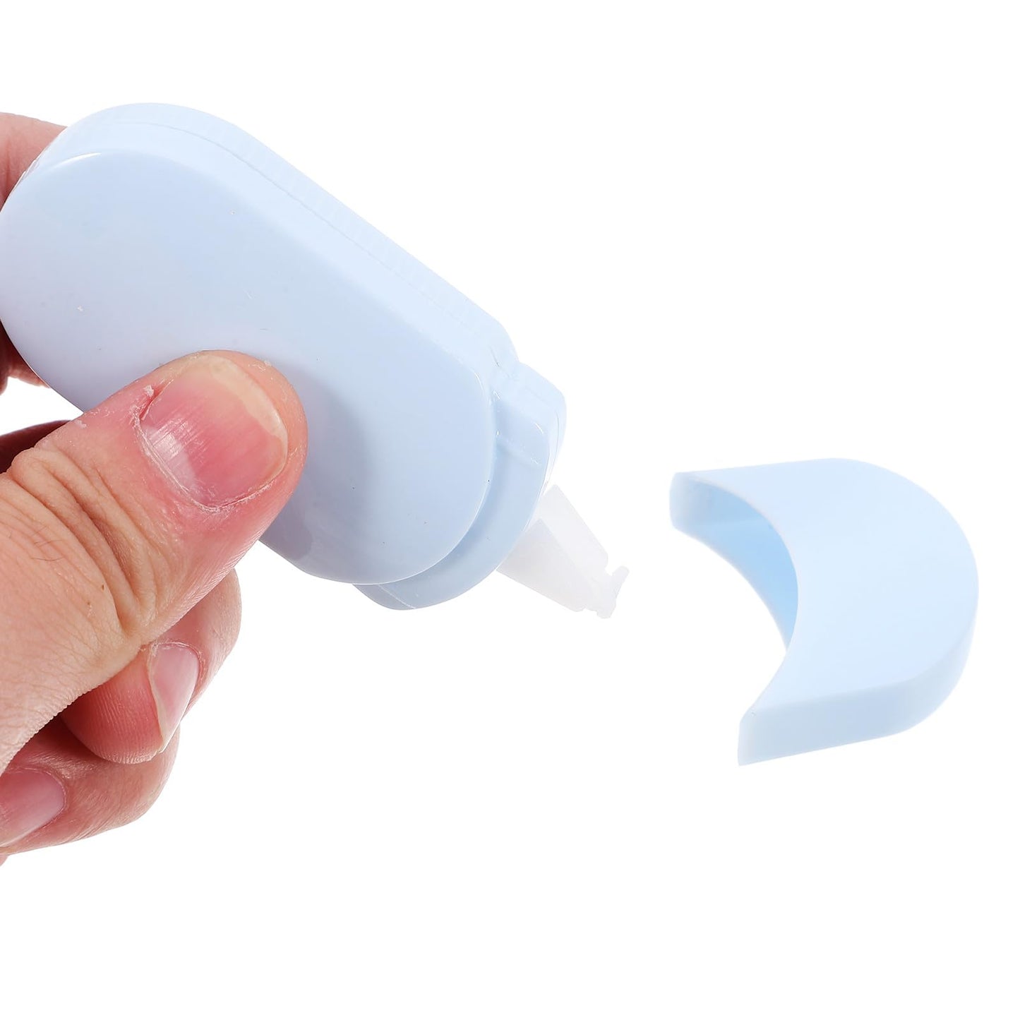 Gogogmee 6pcs Gradient Blue Correction Tape for Students, Household White Tape Erasers with Convenient Dispenser, Office and School Writing Supplies for Note Taking and Homework