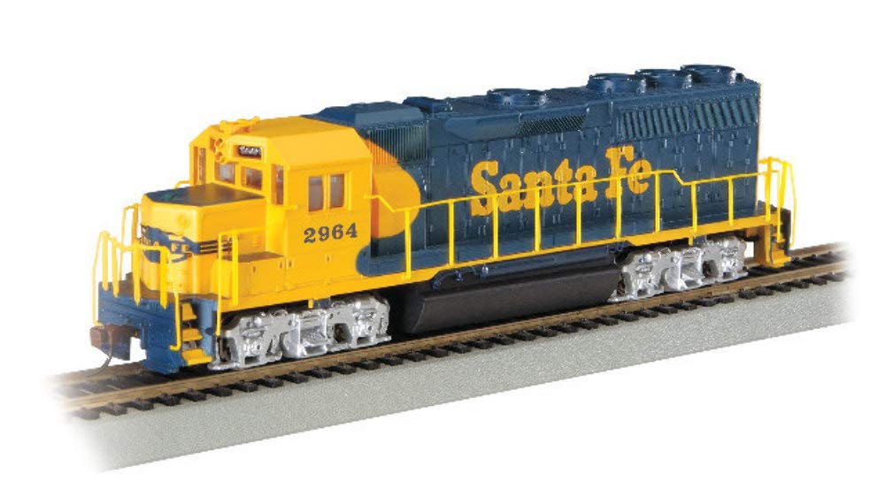 Bachmann EMD GP-40 Locomotive - SANTA FE #2964 - HO Scale