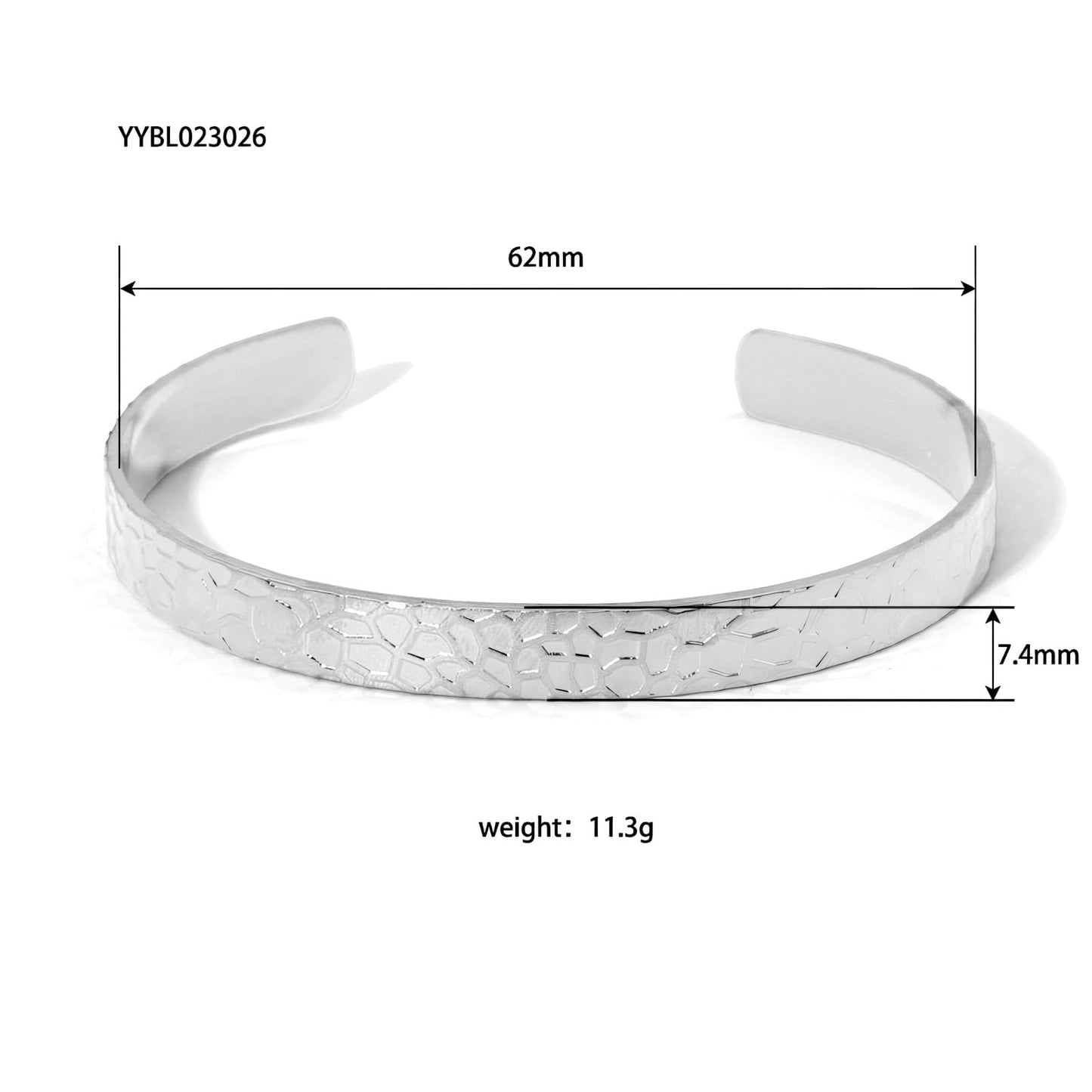 Handmade 925 Sterling Silver Bangle Bracelets For Women Hammered Bangle Bracelets Wide Band Chunky Bangles Adjustable Open Cuff Bangle Bracelets For Women Minimalist Wrap Bangle Bracelets Jewelry Gift