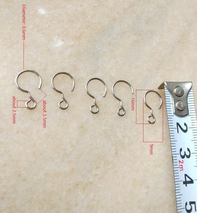 100pcs 169mm Chrome Metal S Hook Hanger For Crystal Prisms Chandelier Wedding Party Christmas Tree Ornament DIY