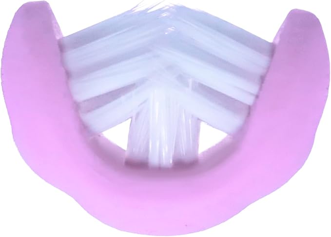 3 Sided Autism Toothbrush 360° Oral Teeth Cleaning Design U-Shaped Toothbrush 4 PCS Adult Soft Bristles Soft and Gentle for Complete Tooth and Gum Care (Mix Colour 4PCS)
