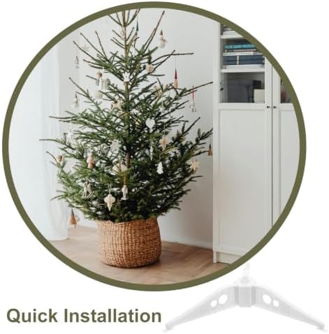 2pcs Plastic Christmas Tree Holder Stand Replacement for Indoor Decor