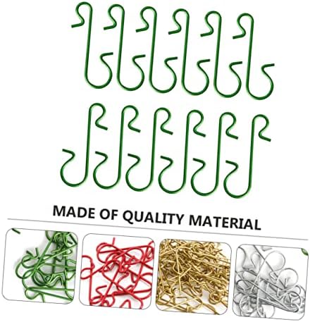 Garneck 300Pcs Flower Hooks Hanging Hooks for Christmas Tree Decorations for Ornaments Floral Arrangements Strong Plated for Parties Home Decor