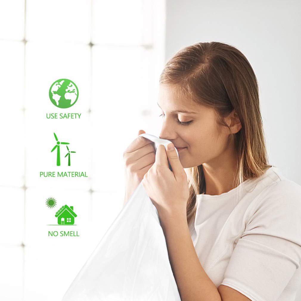 Medium Black Trash Bags 10 Gallon 100 Count Kitchen Garbage Bags