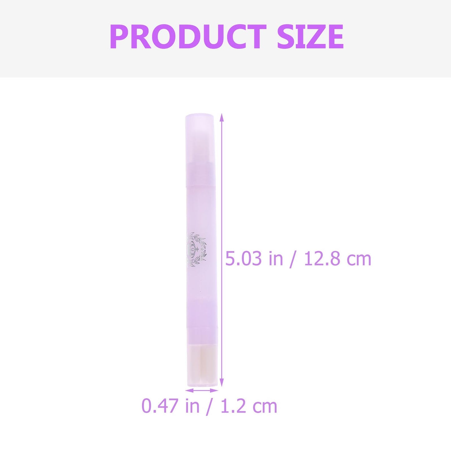 DECORNIJIA 6Pcs Nail Polish Remover Pen for Manicure Smooth Edge Nail Art Corrector Pens Compact and Use Polish Cleaning Tools for Beginners Light Blue Purple Pink