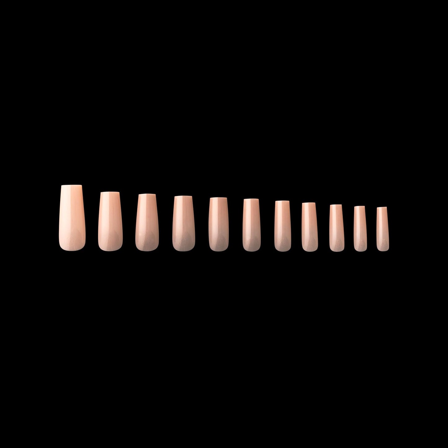 Apres Neutrals Gel-X Lila Box Of Nail Tips, 11 Sizes 00-9, Soft Gel Nail Tip Box, Nail Extensions (150pcs) (Sculpted Square Long, 150pcs)