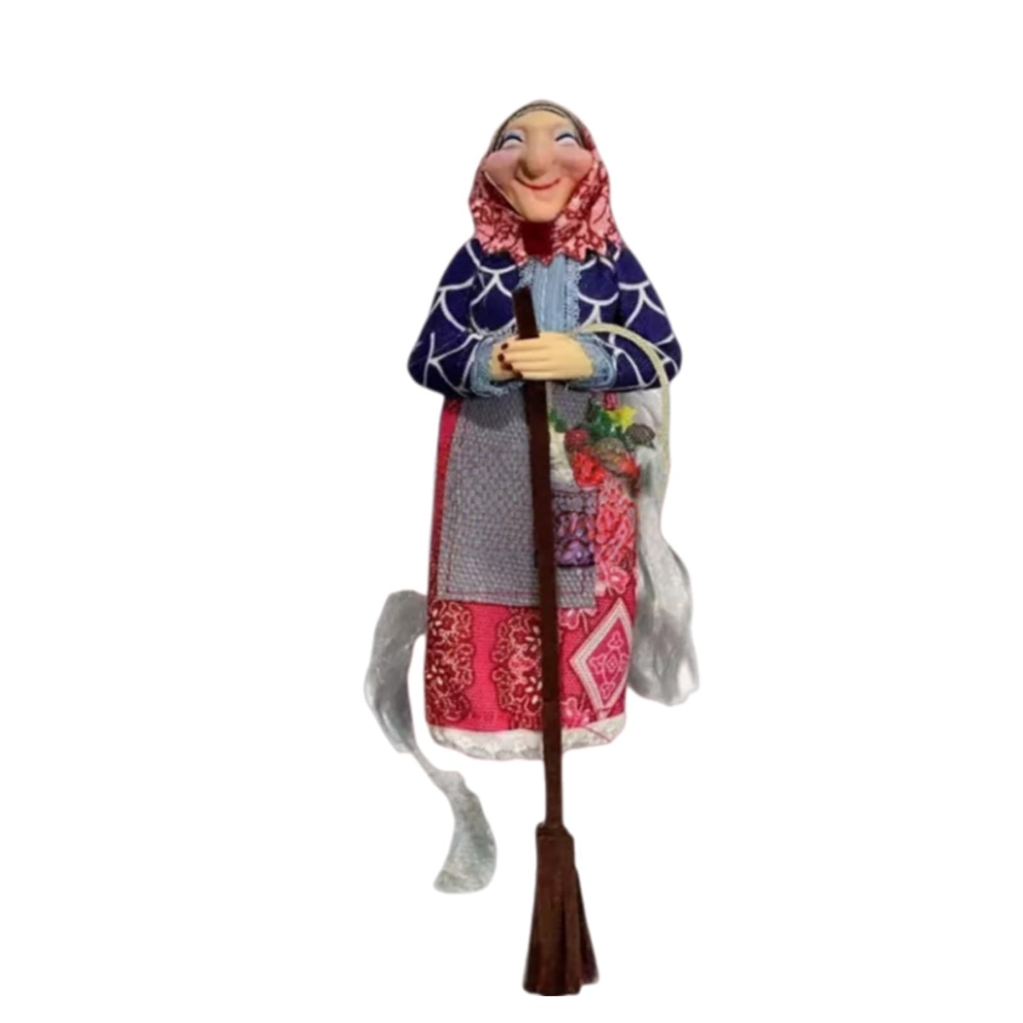 Zimrtvnt Handmade Kitchen Witch Doll-Hanging Witches Doll for Good Luck, Mystic Kitchen Witch Decor, Unique Gift for Cooking Lovers Mom or Friend (C)