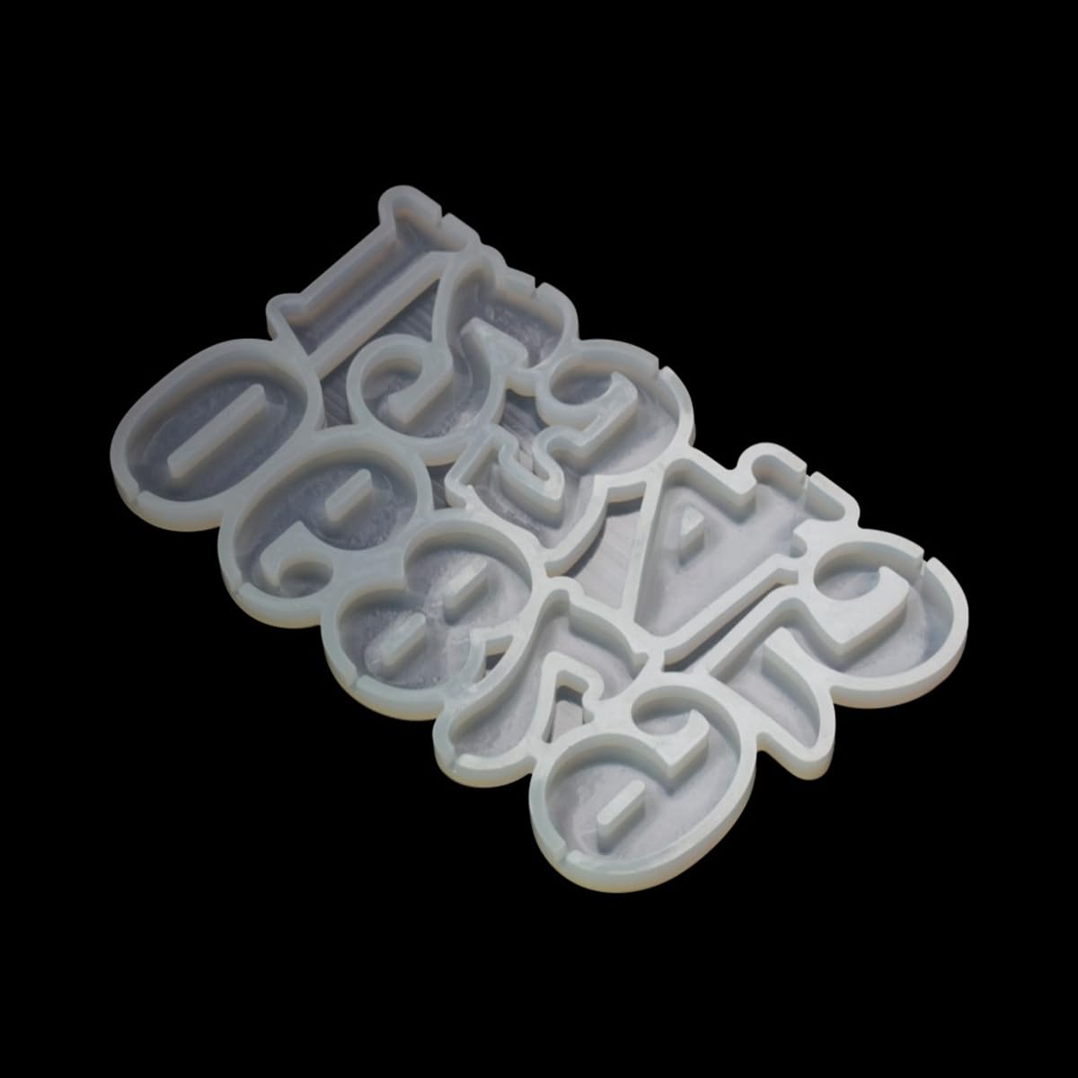mostsom 2pcs/lot Number Shaped Baking Mold DIY Lollipop Numeric Modeling Silicone Chocolate Candy Mould Birthday Cake Decoration Kitchen Tools (D_ Number)