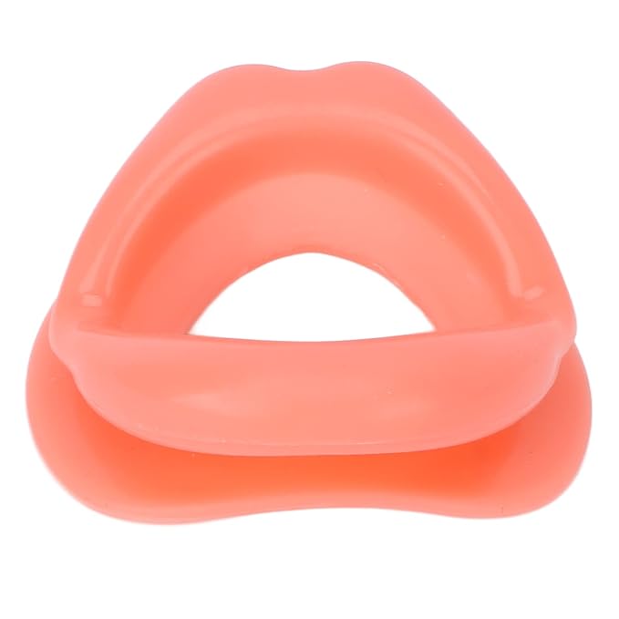 Lip Trainer, Oral Mouth Muscle Massage Tool Silicone Face Slimming Tightening Smile Trainer Lip Exerciser Face Slim Exerciser Muscle Lips Trainer Tightener Face Beauty Tools for