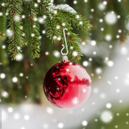 Christmas Tree Ornament Hooks for S Shaped 400pcs Plastic Baubles