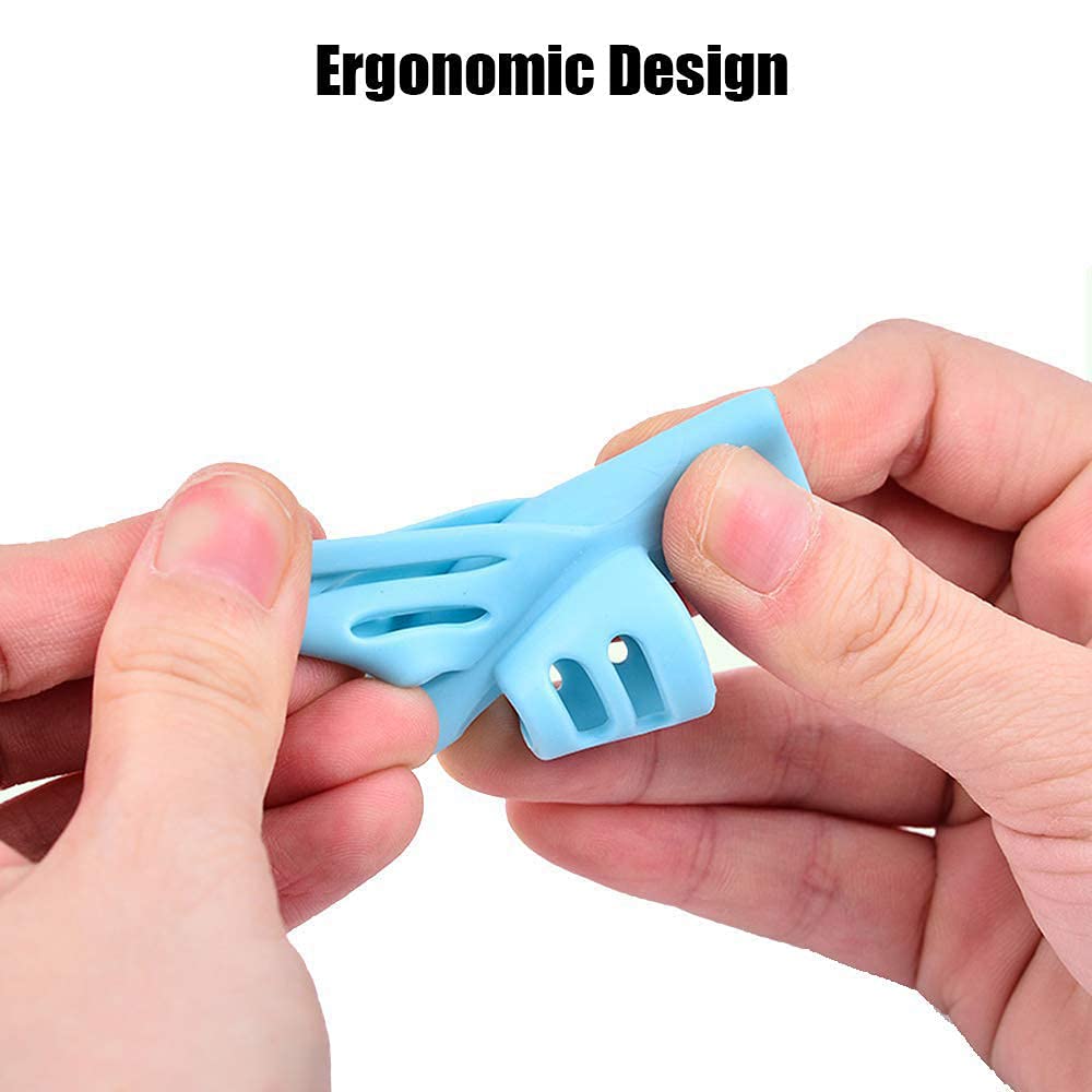 JuneLsy Pencils Grips Pencils Grips for Kids Handwriting Posture Correction Training Writing AIDS for 2-4 Year Kids toddler Preschoolers Students Children Special Needs (6PCS)