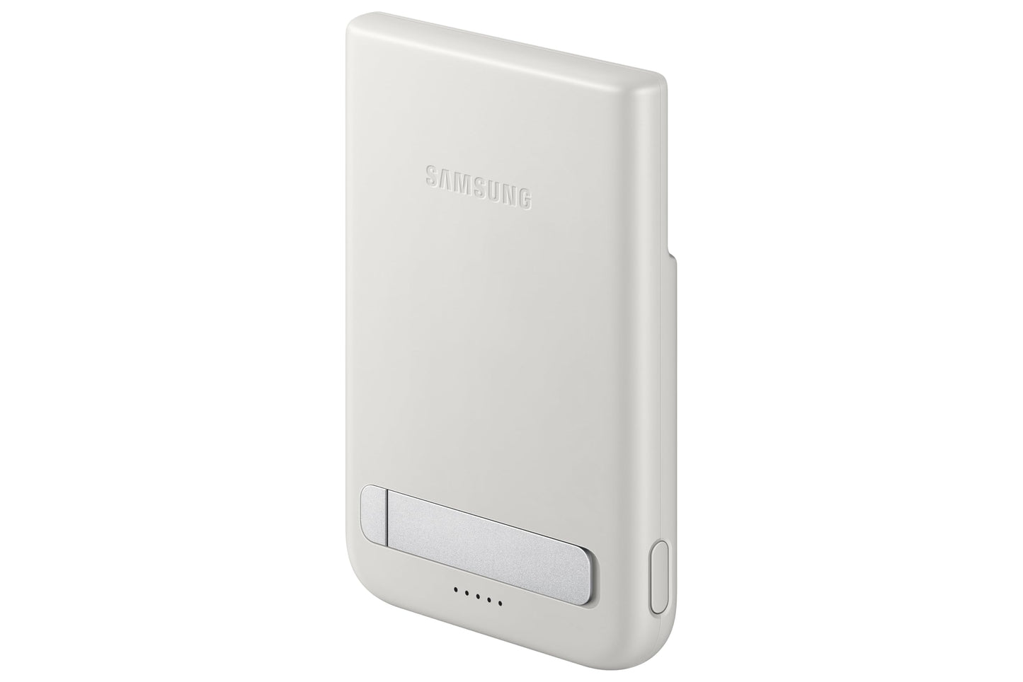 Samsung Galaxy Magnetic Wireless 5,000mAh Battery Pack, Cordless or Wired Super Fast Charging, Built-in Magnets, Sturdy Kickstand