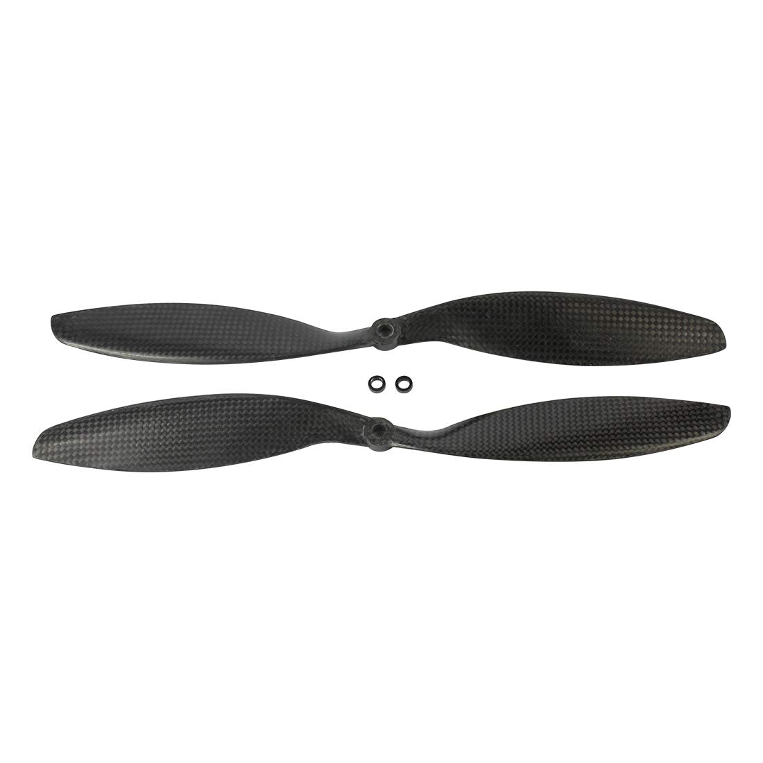 QWinOut 3k Carbon Fiber Propeller Cw CCW 8045 8047 9047 1045 1047 1147 1238 1245 1447 1555 CF Props for RC Quadcopter Hexacopter Multi Rotor UFO (4 Pairs,1045)