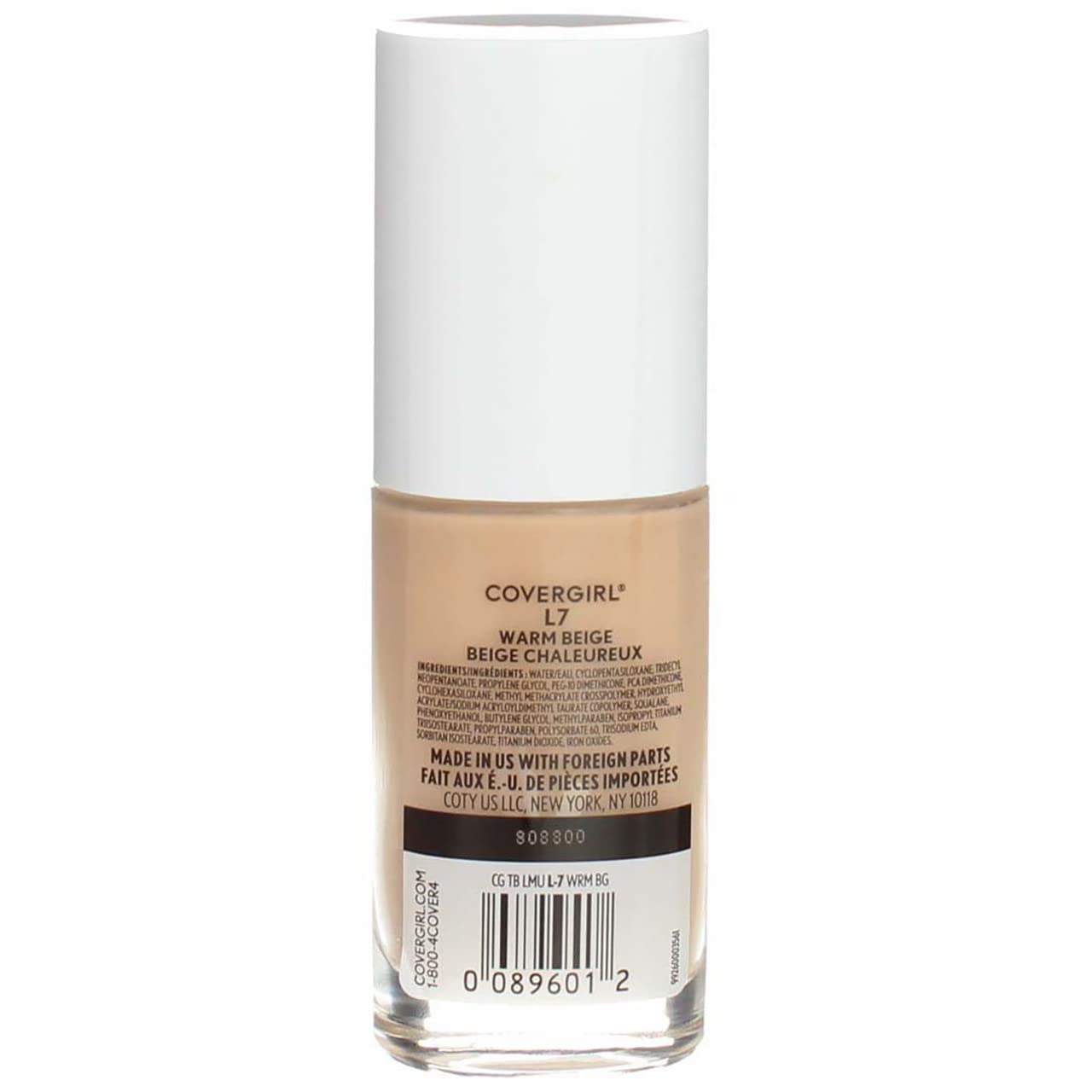 CoverGirl Trublend Warm Beige L7 Liquid Makeup -- 2 per case.