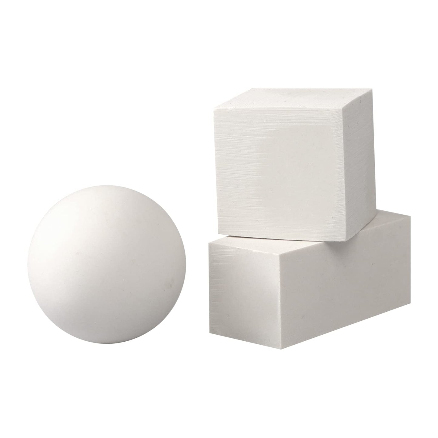 Gypsum Geometry Sketch Drawing Model Geometry Mold Sketch Geometric Solid Modeling Ball Block Shape Resin Aid Practicing