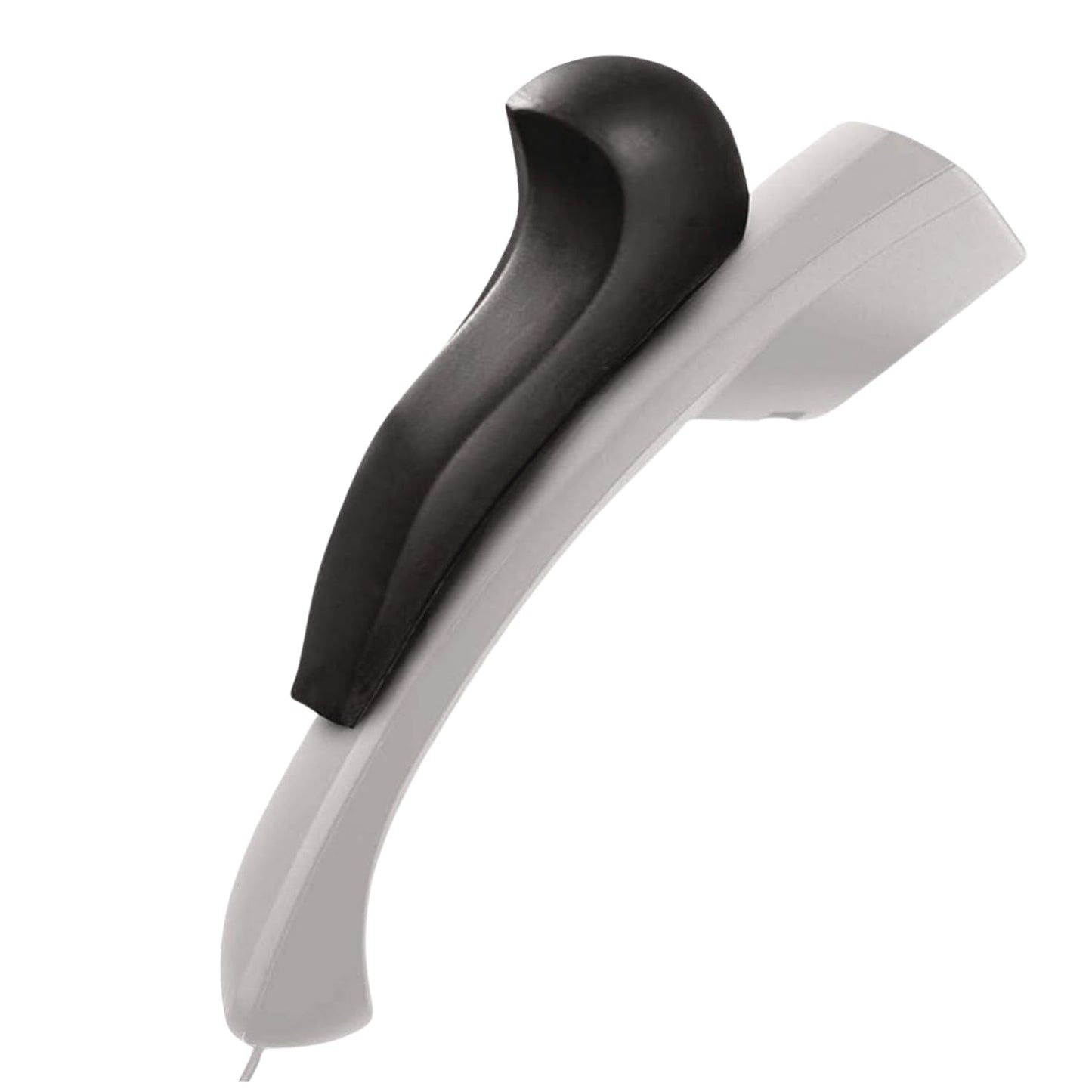 1InTheOffice Phone Shoulder Rest for Office Desk Telephones, Ergonomic Hands-Free Comfort, Non-Slip Design, Universal Fit, Black, 1 Pack