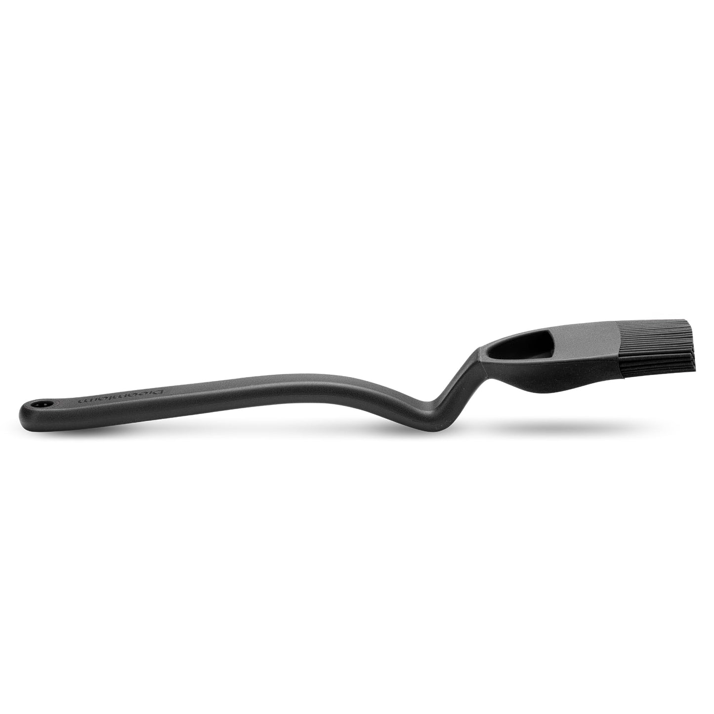 Dreamfarm Brizzle 3-In-1 Flexible Silicone Sit-Up Basting, Drizzle, Scooping Brush with In-Built Sauce Resevoir - Black
