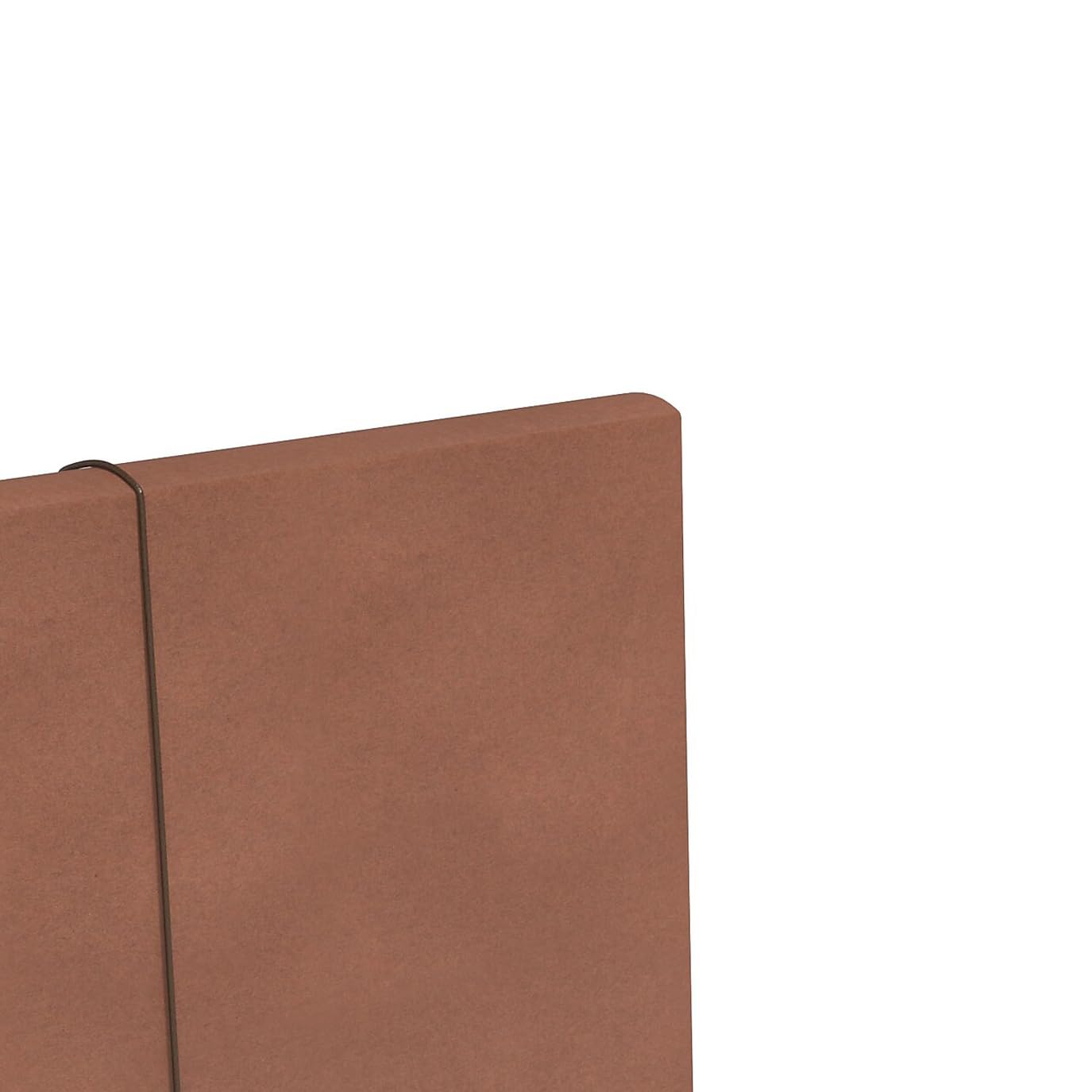 Staples Expanding Wallet, Legal Size, Brown Redrope Accordion File with Elastic Closure, Holds Oversized Documents – 10/Pack