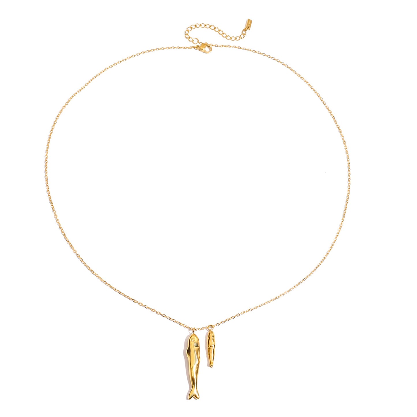 MURNA KARE Beach Necklaces for Women - Fish Pendant Necklace, Waterproof Ocean Summer Beach Jewelry