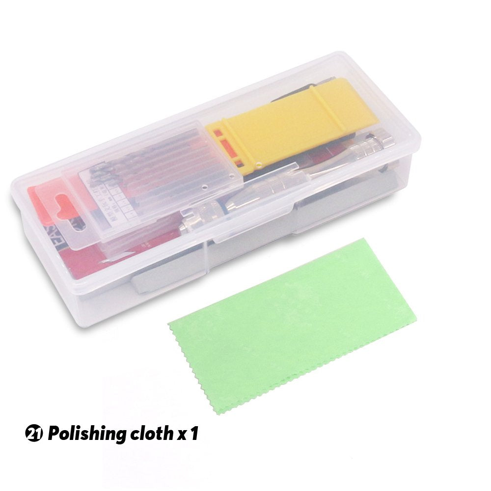 Rustark 27Pcs Modeler Basic Tools Craft Set Hobby Building Tools Kit for Assembling Miniatures Mecha Car Model Building
