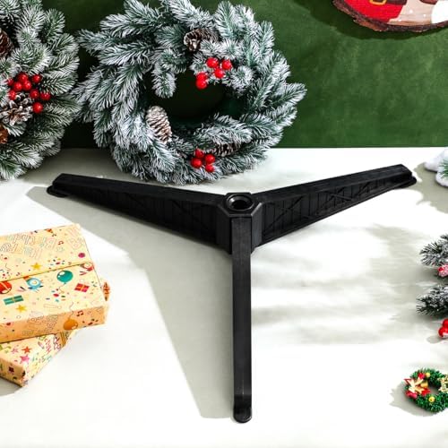 Stylish Christmas Tree Stand Plastic Base for Artificial Trees Compact Design for Festive Decor