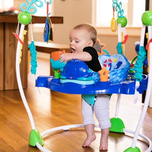 Baby Einstein Neptune's Ocean Discovery Activity Baby Jumper Activity Center, Ages 6 Months +, Max Weight 25 lbs., Unisex