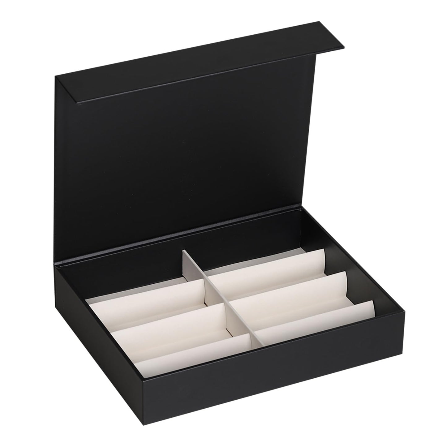 AUTOARK Leather 8 Slot Sunglasses Organizer,Eyeglasses Holder for Men Women,Multiple Glasses Display Case,Black,MKAW051