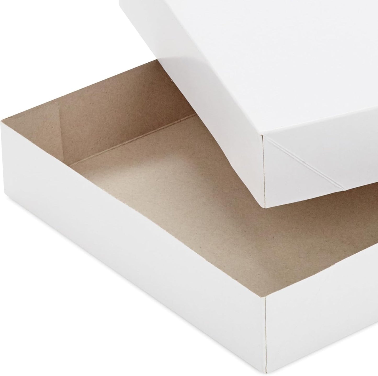 All Day Gifts 12-Pack White Gift Boxes with Lids – Multi-Pack Gift Wrap Boxes for Clothes, Apparel, Christmas and Birthdays, Assorted Sizes