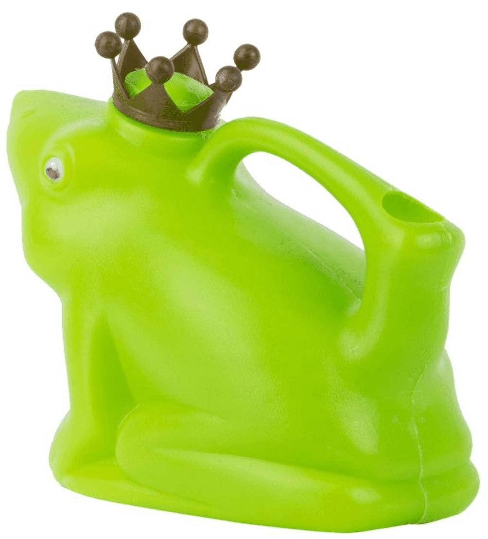 Esschert Design Watering Can - Frog Prince Green
