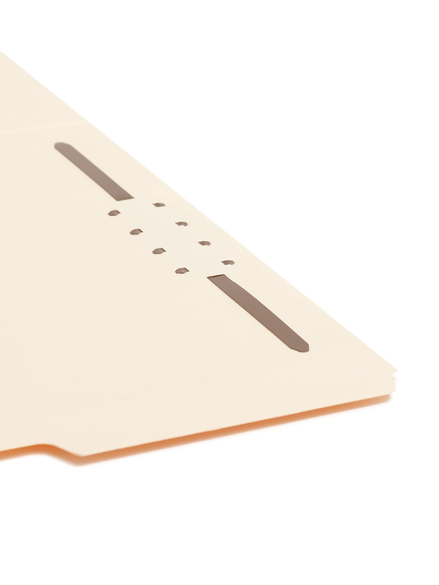 Smead Fastener File Folder, 1 Fastener, Reinforced 1/3-Cut Tab, Letter Size, Manila, 50 per Box (14534)
