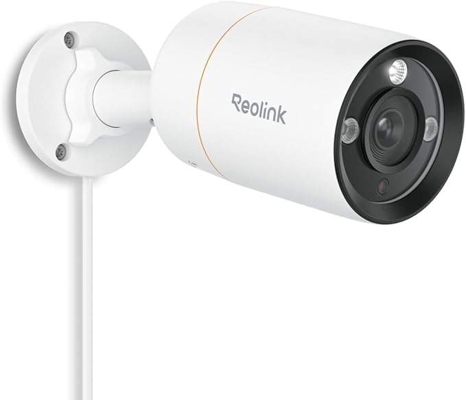 REOLINK 12MP PoE IP Camera Outdoor, Bullet Surveillance Cameras for Home Security, Smart Human/Vehicle/Pet Detection, 700lm Color Night Vision, Two Way Talk, Up to 512GB microSD Card, RLC-1212A