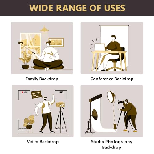 Kate 8x8ft White Wood Photography Backdrop Wooden Pattern Texture Background Studio Photo Props - color: Wood 4, size: 8x8ft