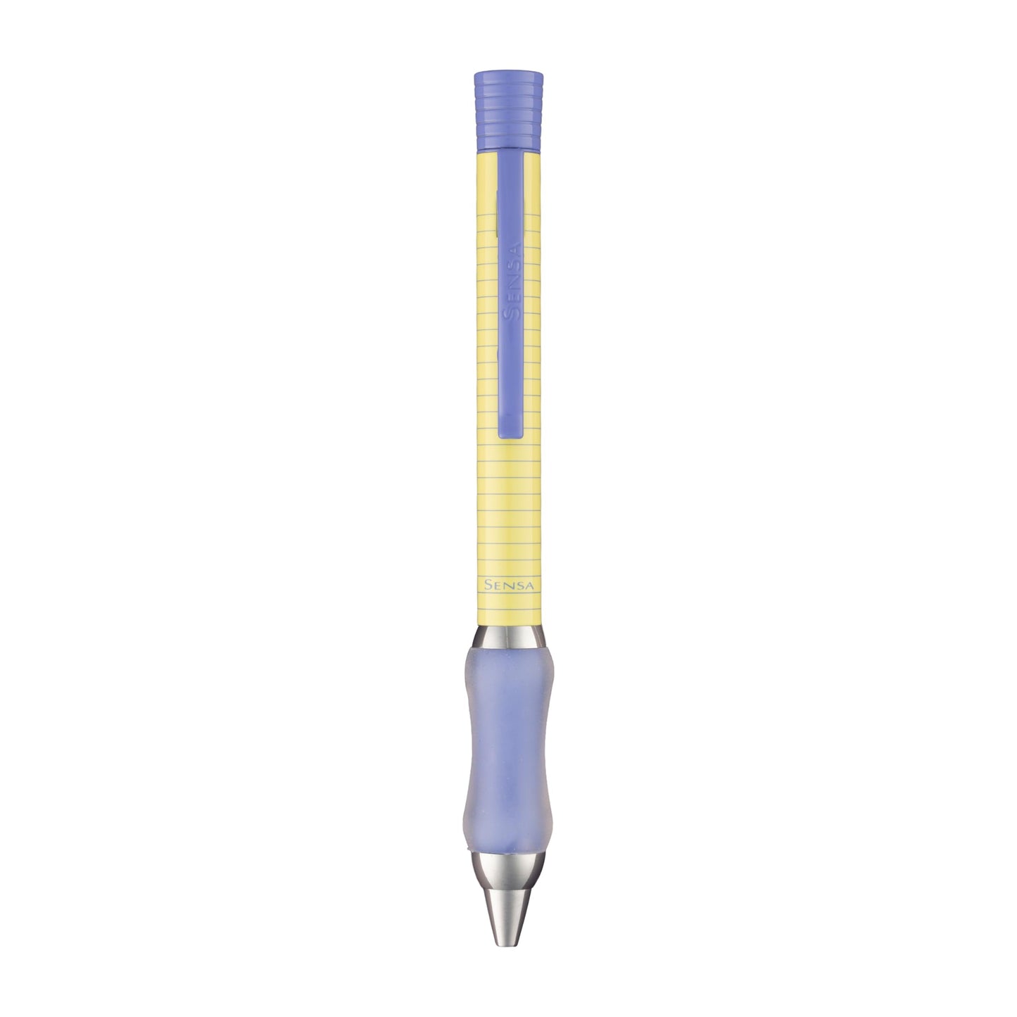 Sensa Collection Classic Retractable Ballpoint Pen (Yellow Note Pad)