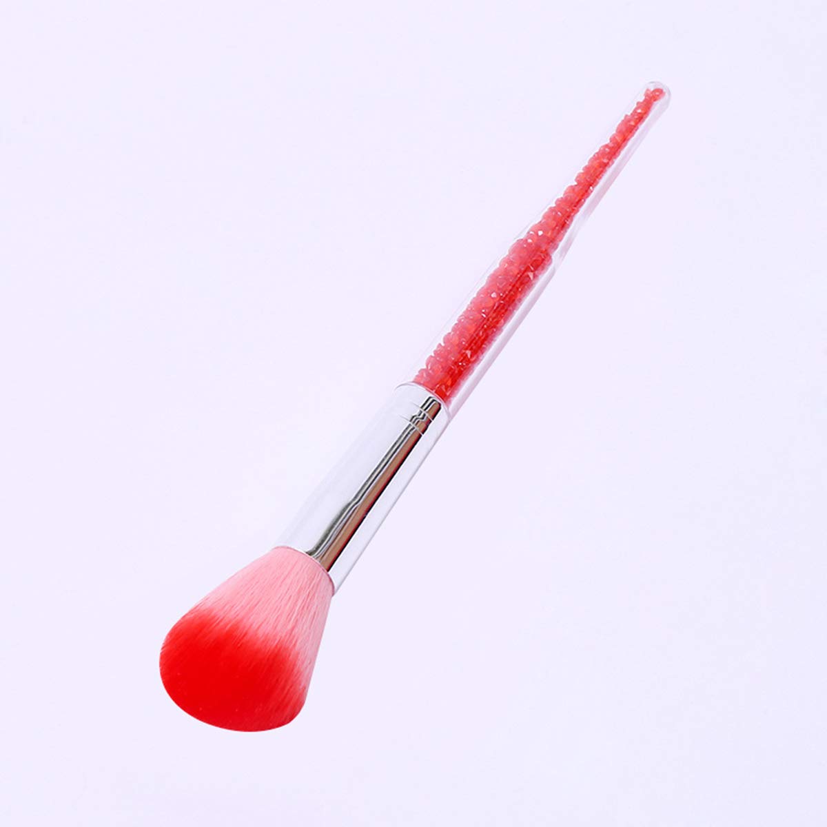 Beautifultracy 7 Pieces Soft Nail Art Dust Remover Powder Brush Cleaner for Acrylic and Makeup Powder Blush Brushes