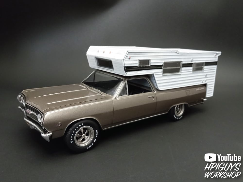 AMT 1965 Chevy El Camino w/Camper 1:25 Scale Model Kit