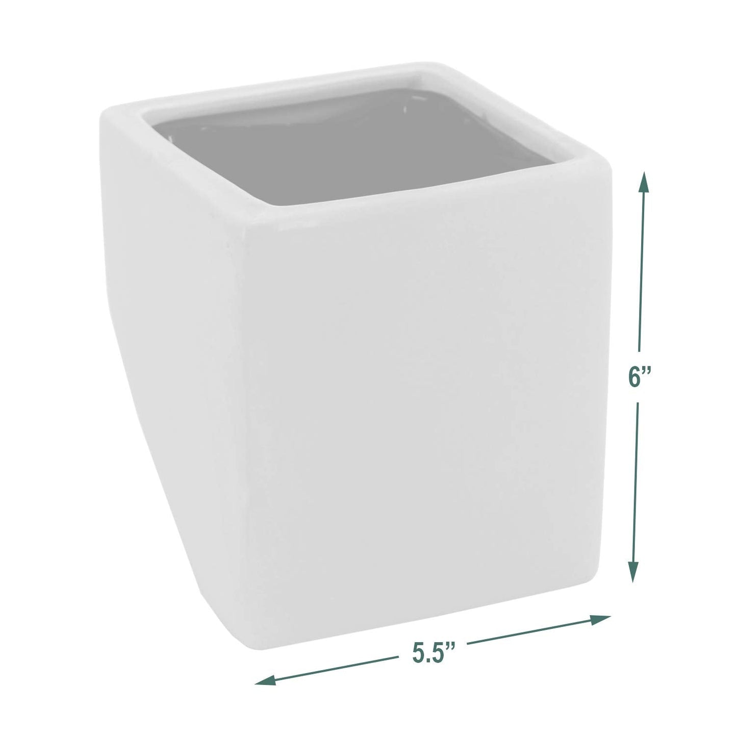 Arcadia Garden Products WP11MT Small Wall Planter Cube, Mint